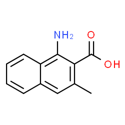 2-Naphthalenecarboxylicacid,1-amino-3-methyl-(9CI) Structure