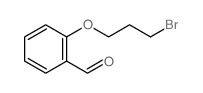 Benzaldehyde,2-(3-bromopropoxy)- Structure
