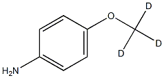 4-(Methoxy-d3)-aniline Structure