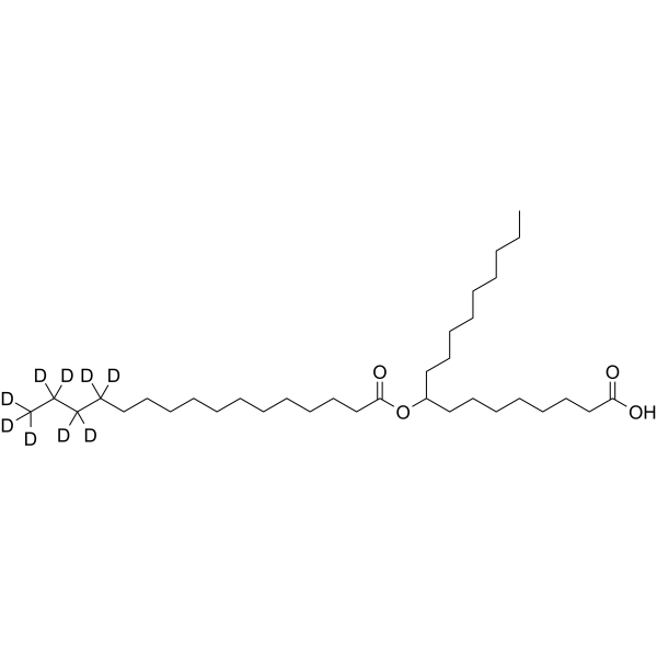 9-PAHSA-d9 Structure