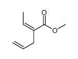 methyl 2-ethylidenepent-4-enoate结构式