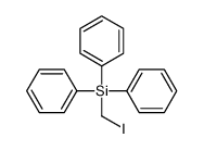 iodomethyl(triphenyl)silane Structure