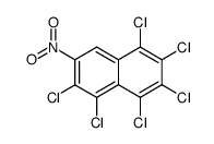 1,2,3,4,5,6-hexachloro-7-nitronaphthalene Structure