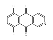 6-Chloro-9-fluorobenz[9]isoquinoline-5,10-dione结构式
