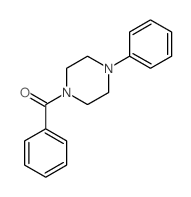 Methanone,phenyl(4-phenyl-1-piperazinyl)-结构式
