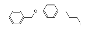 1-((4-(3-IODOPROPYL)PHENOXY)METHYL)BENZENE structure