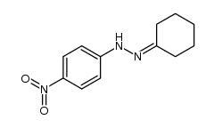 Cyclohexanone p-nitrophenyl hydrazone Structure