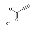 potassium,prop-2-ynoate Structure