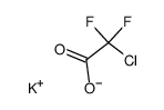 Kalium-chlordifluoracetat结构式