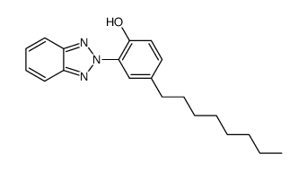 2-benzotriazol-2-yl-4-octyl-phenol Structure