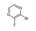 2-Bromo-3-fluoropyrazine Structure