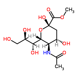 n-acetylneuraminic acid methyl ester picture