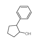 Cyclopentanol,2-phenyl-, (1R,2R)-rel- Structure