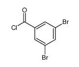 3,5-dibromobenzoyl chloride Structure
