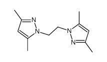 1-[2-(3,5-dimethylpyrazol-1-yl)ethyl]-3,5-dimethylpyrazole Structure