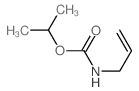 Carbamic acid,2-propenyl-, 1-methylethyl ester (9CI) Structure