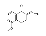 2-(hydroxymethylidene)-5-methoxy-3,4-dihydronaphthalen-1-one结构式