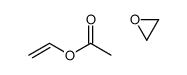 ethenyl acetate,oxirane Structure