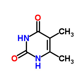 2,4-Dihydroxy-5,6-dimethylpyrimidine Structure