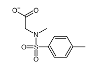 METHYL-(TOLUENE-4-SULFONYL)-AMINO]-ACETIC ACID structure