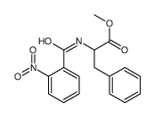 methyl 2-[(2-nitrobenzoyl)amino]-3-phenylpropanoate结构式