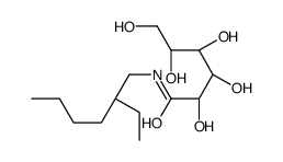 N-(2-ethylhexyl)-D-gluconamide Structure