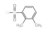 2,3-DIMETHYLBENZENE-1-SULFONYL CHLORIDE Structure