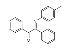 2-[(4-Methylphenyl)imino]-1,2-diphenylethanone Structure