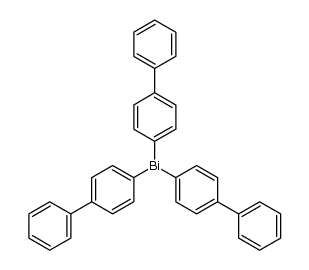 tri([1,1'-biphenyl]-4-yl)bismuth Structure