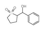 2-Thiophenemethanol,tetrahydro-a-phenyl-, 1,1-dioxide structure