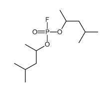 Fluoridophosphoric acid bis(1,3-dimethylbutyl) ester Structure