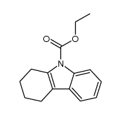 1,2,3,4-tetrahydrocarbazol-9-carboxylic acid ethyl ester Structure