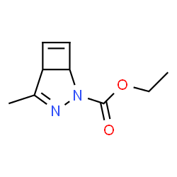 2,3-Diazabicyclo[3.2.0]hepta-3,6-diene-2-carboxylic acid,4-methyl-,ethyl ester结构式