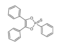 2,4,5-triphenyl-2-sulfanylidene-1,3,2λ5-dioxaphosphole Structure