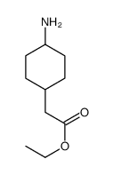 ethyl 2-(4-aminocyclohexyl)acetate structure