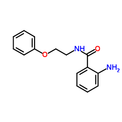 2-Amino-N-(2-phenoxyethyl)benzamide structure