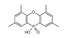 10-Hydroxy-2,4,6,8-tetramethyl-10H-phenoxaphosphine 10-oxide结构式