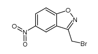 3-bromomethyl-5-nitro-benzo[d]isoxazole结构式