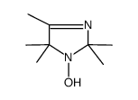 1-hydroxy-2,2,4,5,5-pentamethylimidazole Structure