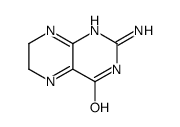 2-amino-6,7-dihydro-1H-pteridin-4-one结构式