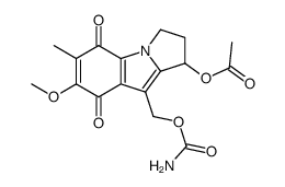 1-Acetoxy-7-methoxymitosene结构式