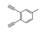 1,2-diethynyl-4-methylbenzene结构式