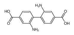 2,2'-diamino-[1,1'-biphenyl]-4,4'-dicarboxylic acid structure