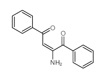 2-Butene-1,4-dione,2-amino-1,4-diphenyl-结构式