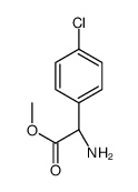 Methyl (2S)-amino(4-chlorophenyl)acetate Structure