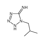 1-Isobutyl-1H-tetrazol-5-amine结构式