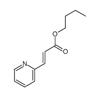 butyl 3-pyridin-2-ylprop-2-enoate结构式