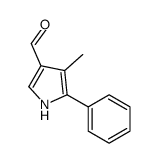 4-methyl-5-phenyl-1H-pyrrole-3-carbaldehyde Structure