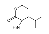 S-ethyl (2S)-2-amino-4-methylpentanethioate Structure