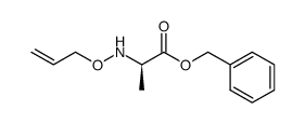 (R)-N-allyloxyalanine benzyl ether结构式